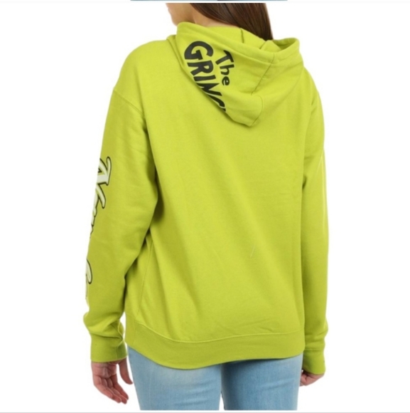 NWT 2 pc The Grinch Dr Seuss joggers hoodie pullover set sweatpants XL Christmas - Picture 4 of 10
